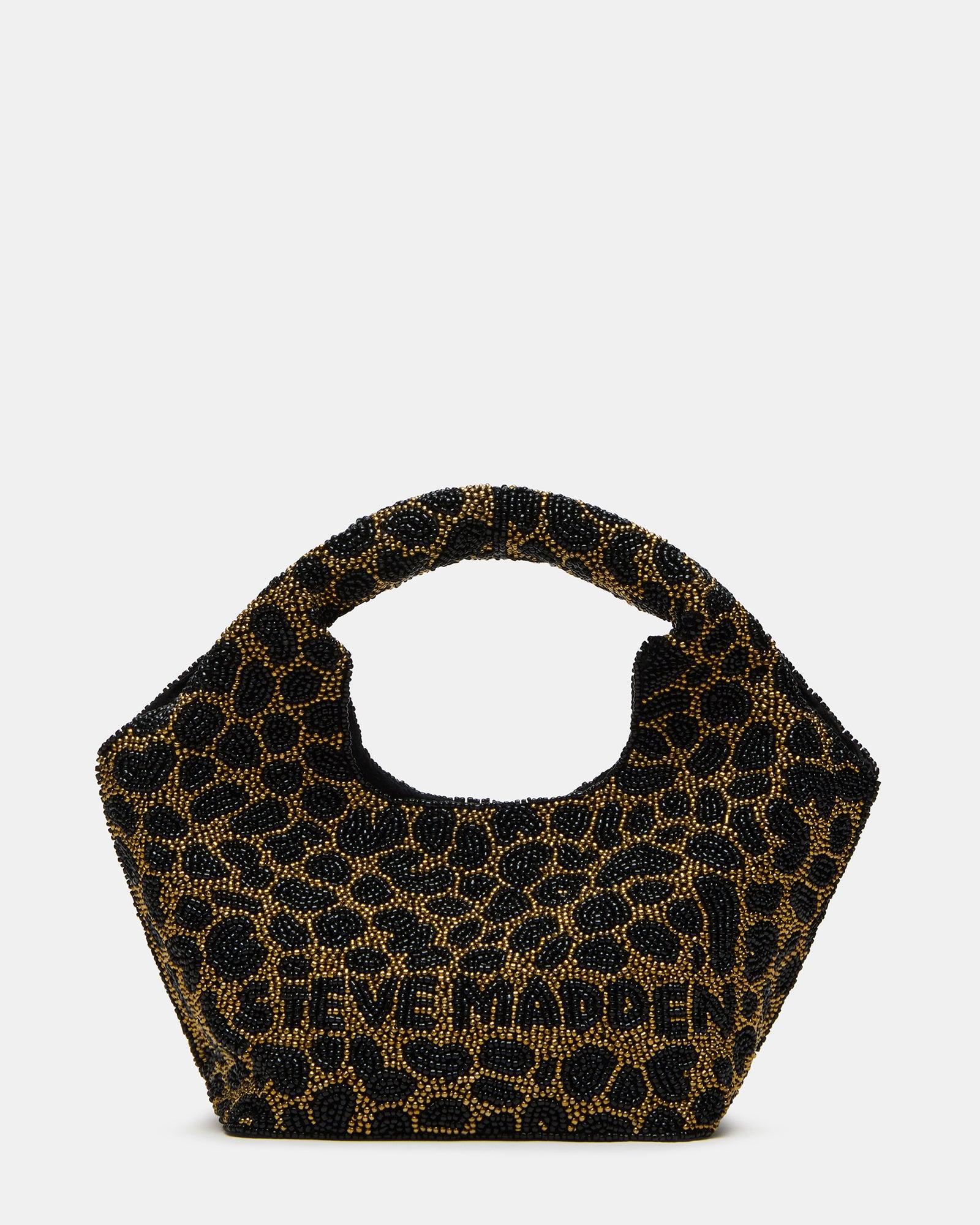 KINSLEY BEADED BAG LEOPARD Female Product Image