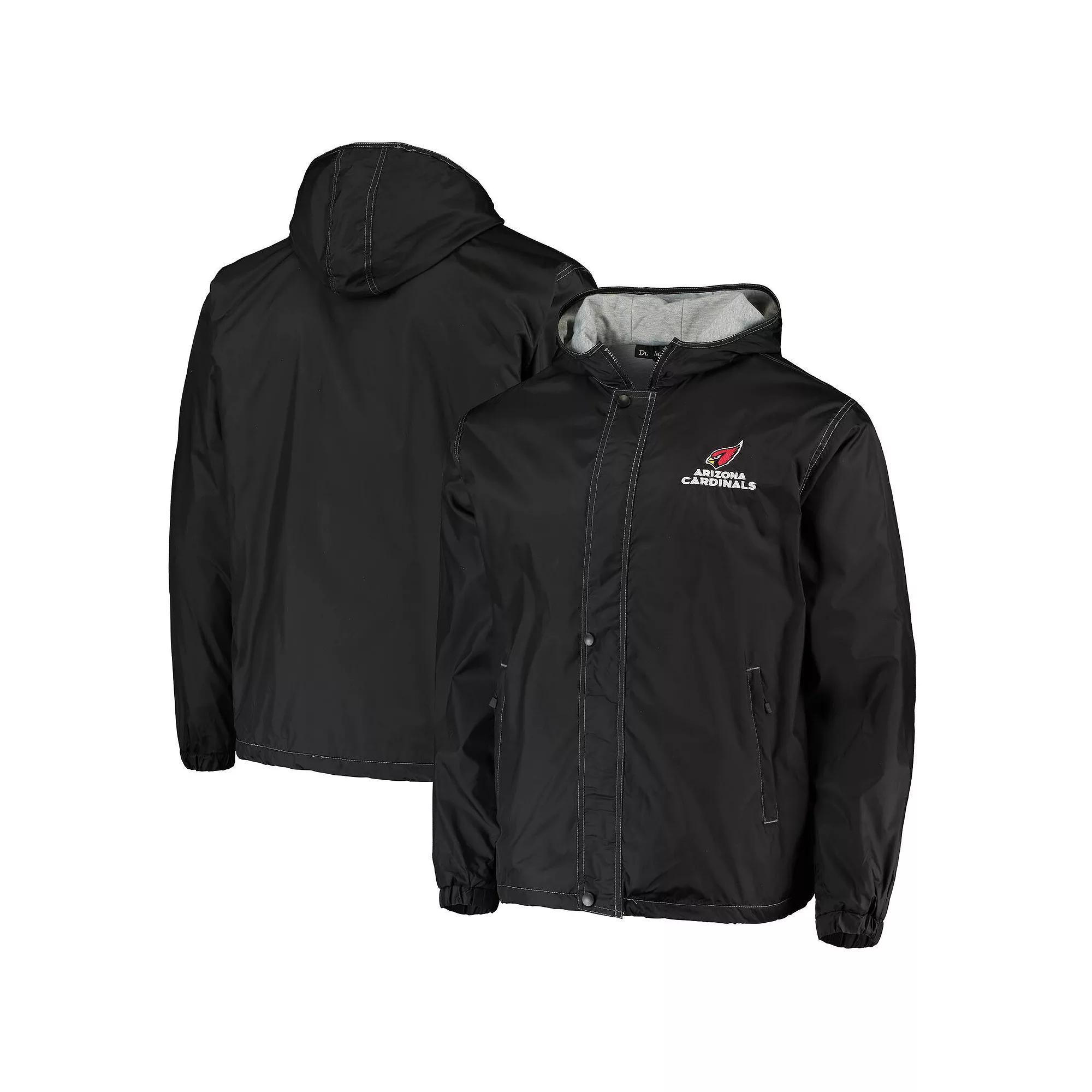 Men's Dunbrooke Black Arizona Cardinals Logo Legacy Stadium Full-Zip Jacket, Size: Medium Product Image