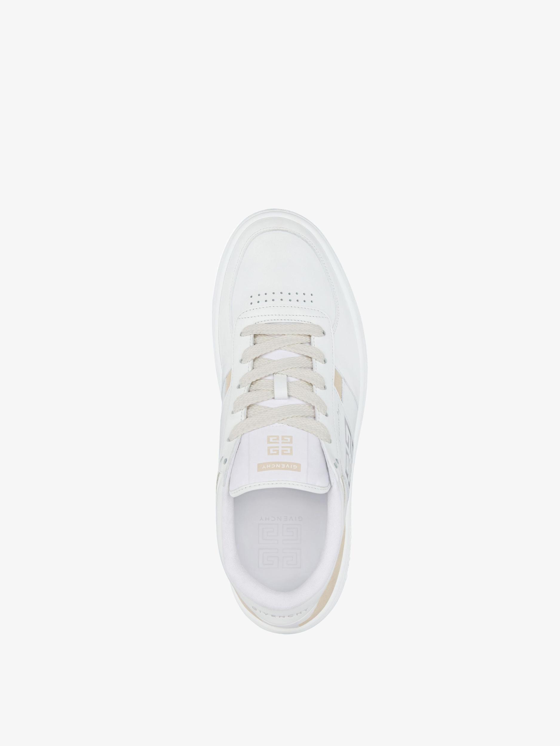 G Move sneakers in mixed leathers Product Image