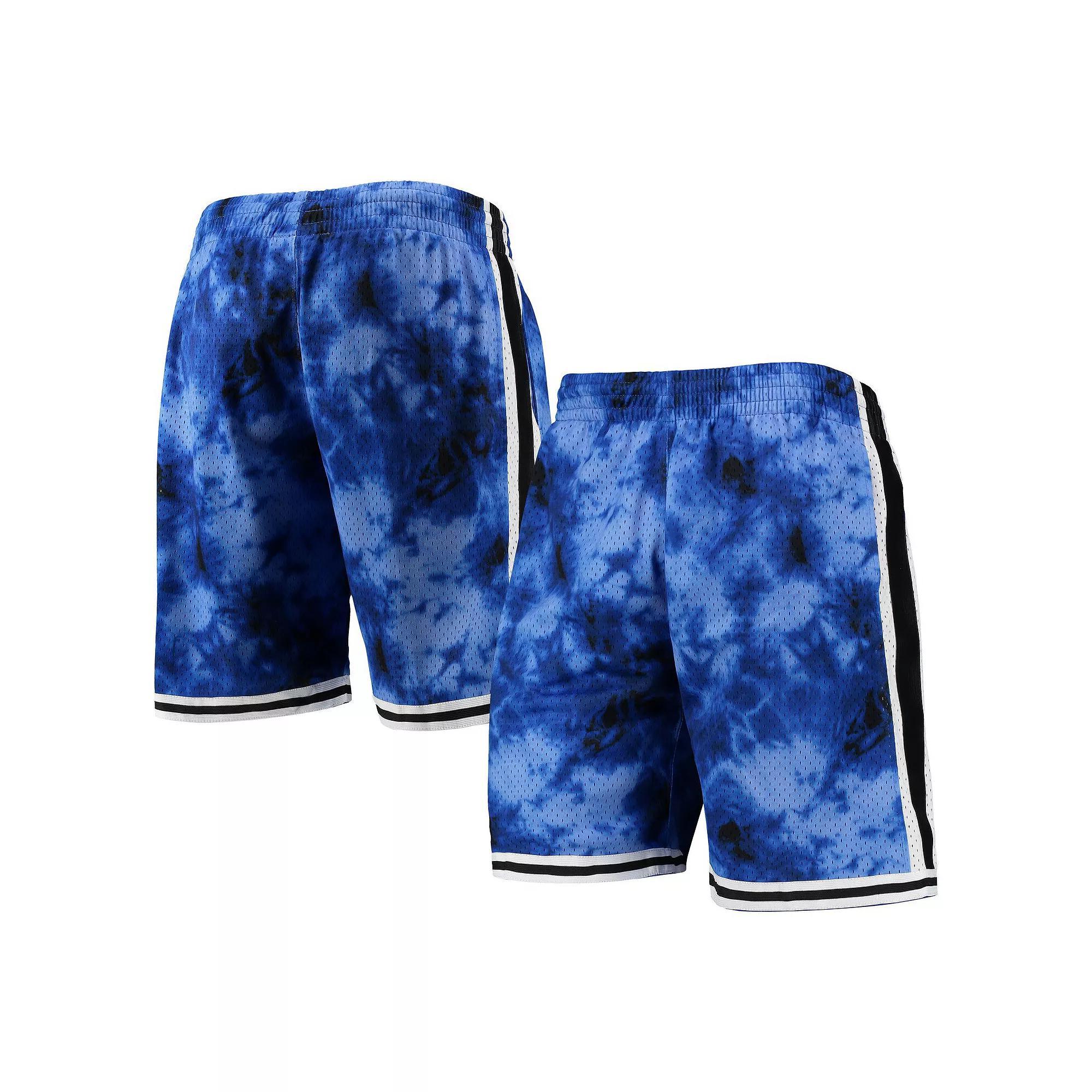 Men's Mitchell & Ness Royal Philadelphia 76ers Hardwood Classics 2000 Galaxy Swingman Shorts, Size: 2XL, 76r Blue Product Image