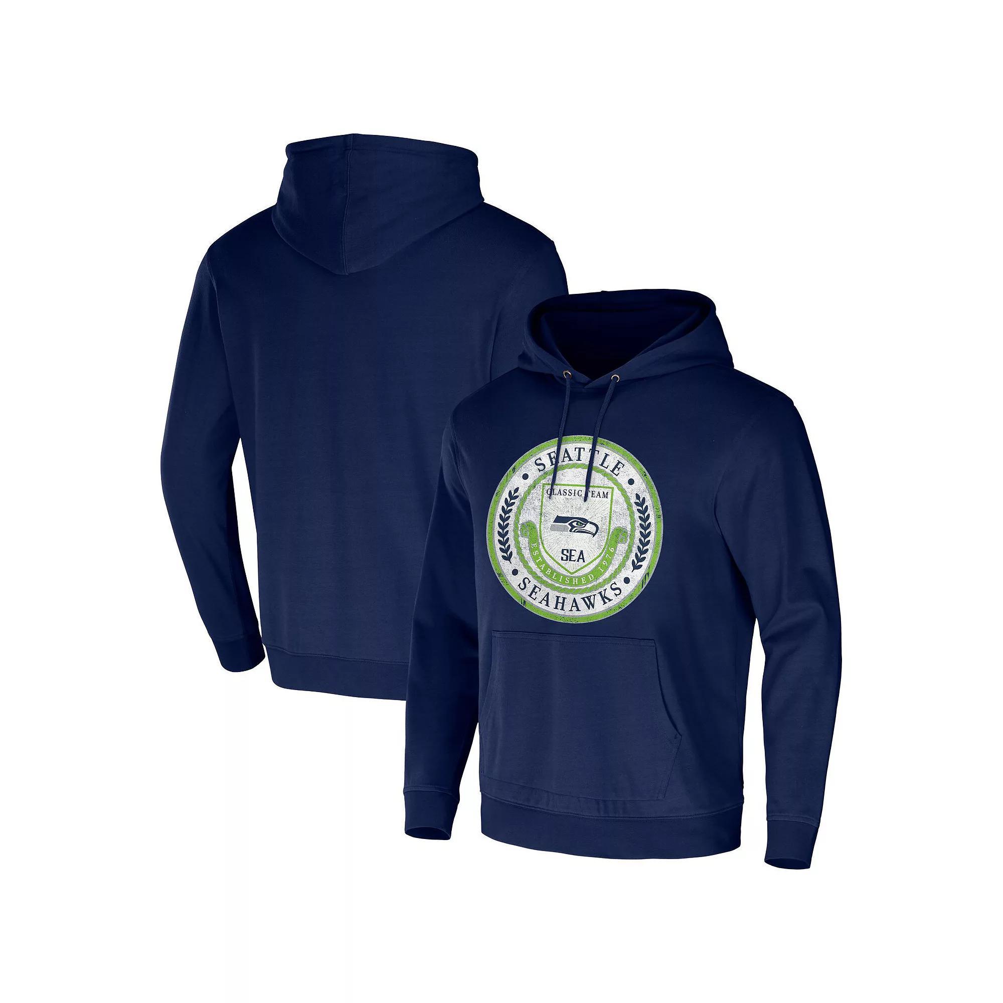 Men's NFL x Darius Rucker Collection by Fanatics Navy New England Patriots Washed Pullover Hoodie, Size: 2XL, Blue Product Image