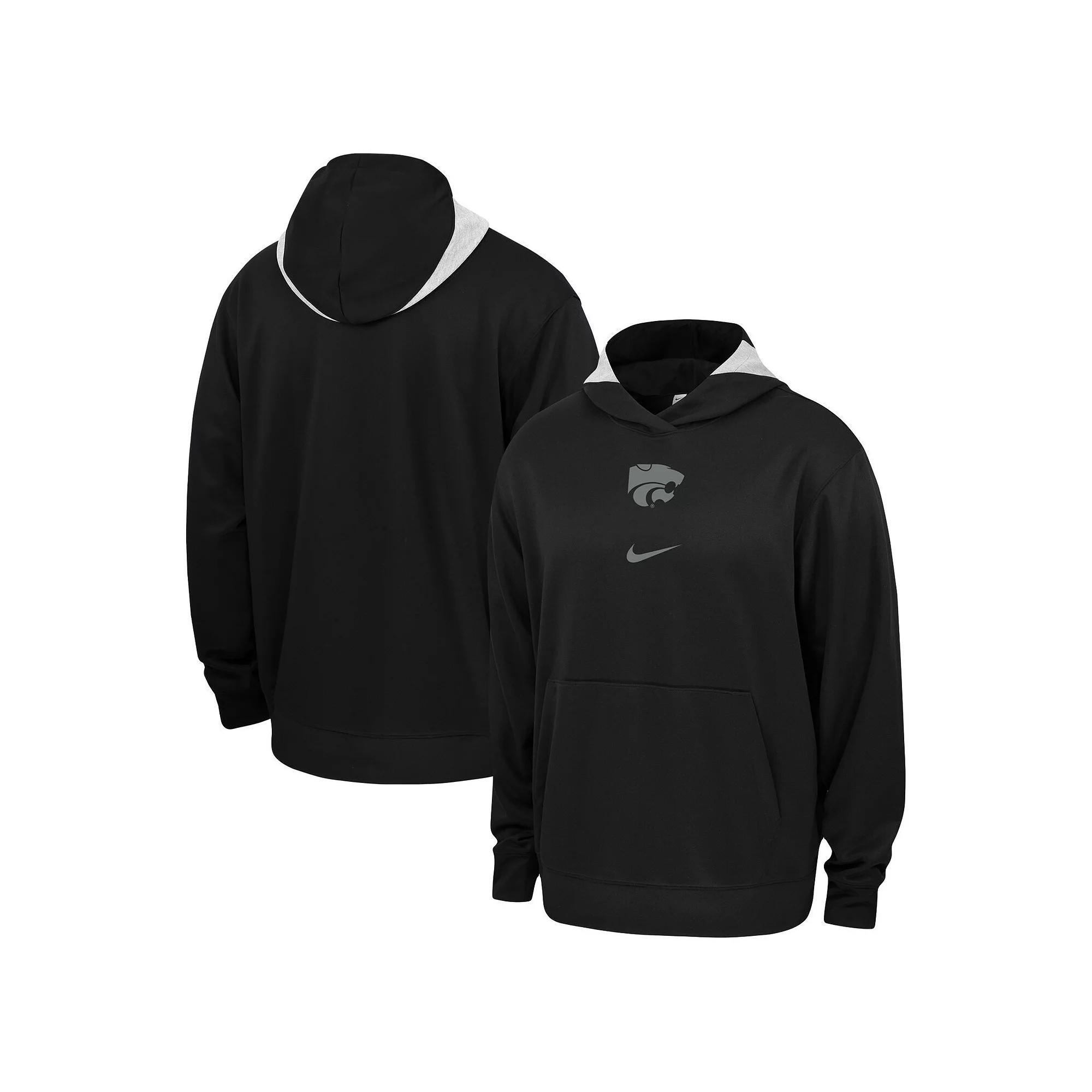 Men's Nike Black TCU Horned Frogs Basketball Spotlight Performance Pullover Hoodie, Size: Medium Product Image