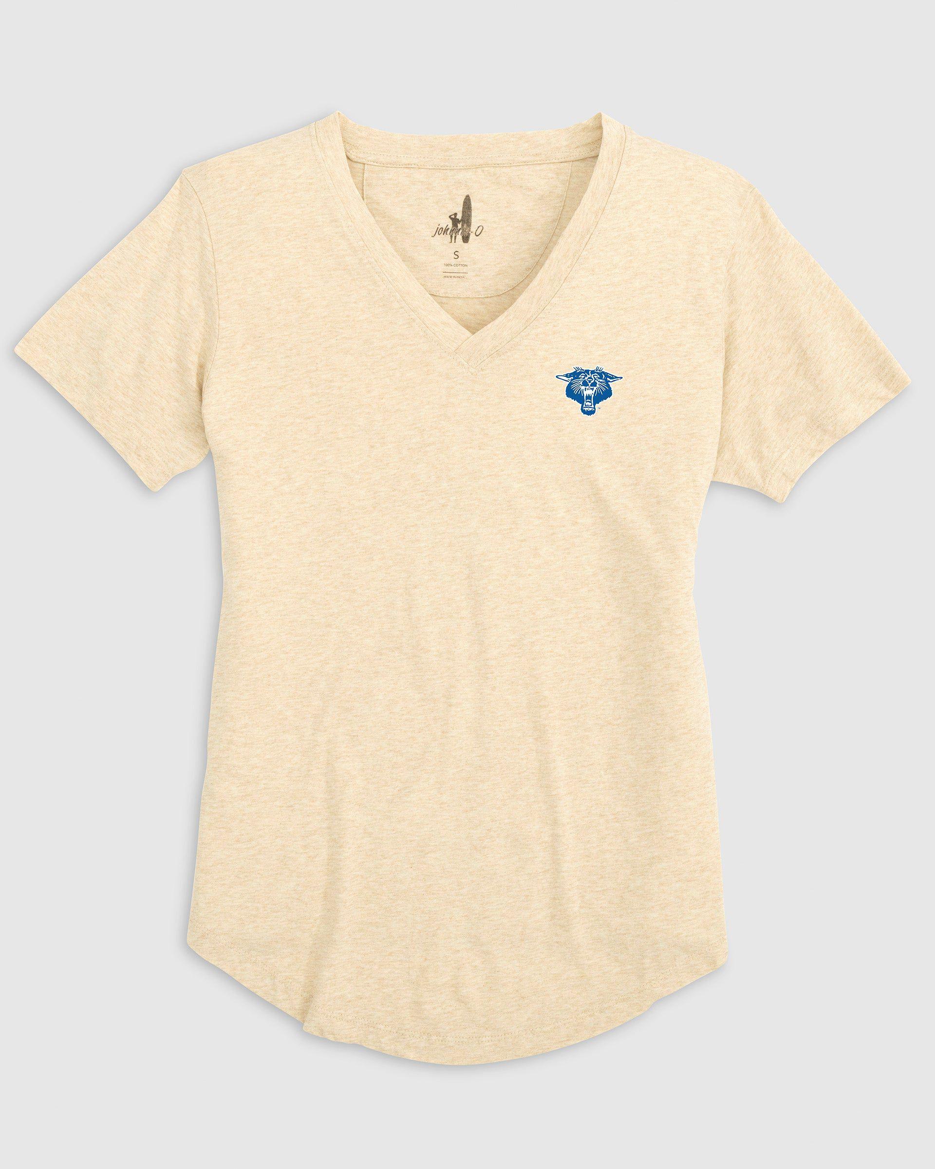 Women's Louisiana State Merediths V-Neck T-Shirt Female Product Image