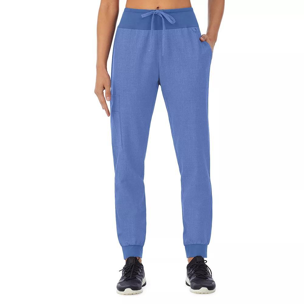 Women's Cuddl Duds® Scrubs Jogger Pants, Size: Small, Ceil Grey Product Image