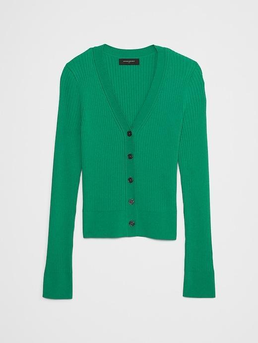 Ribbed Cardigan Product Image