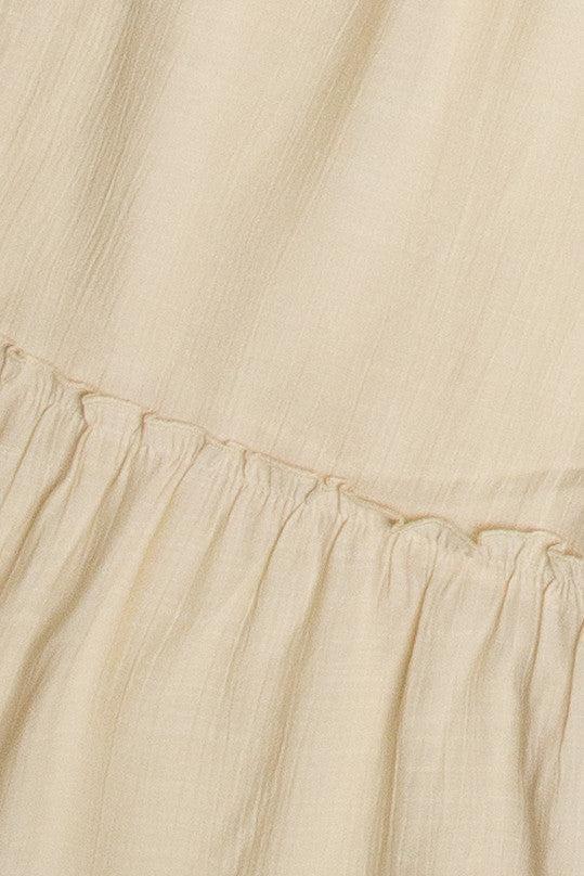 Sand Gauze Wide Leg Jumpsuit Product Image