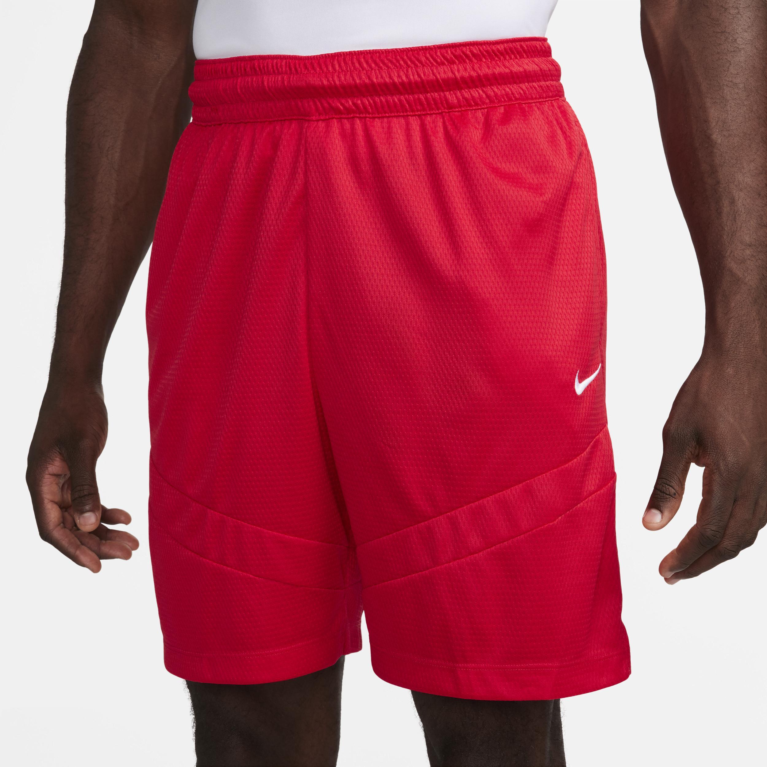 Men's Nike Dri-FIT Icon 8-in. Basketball Short, Size: Large, University Red Product Image