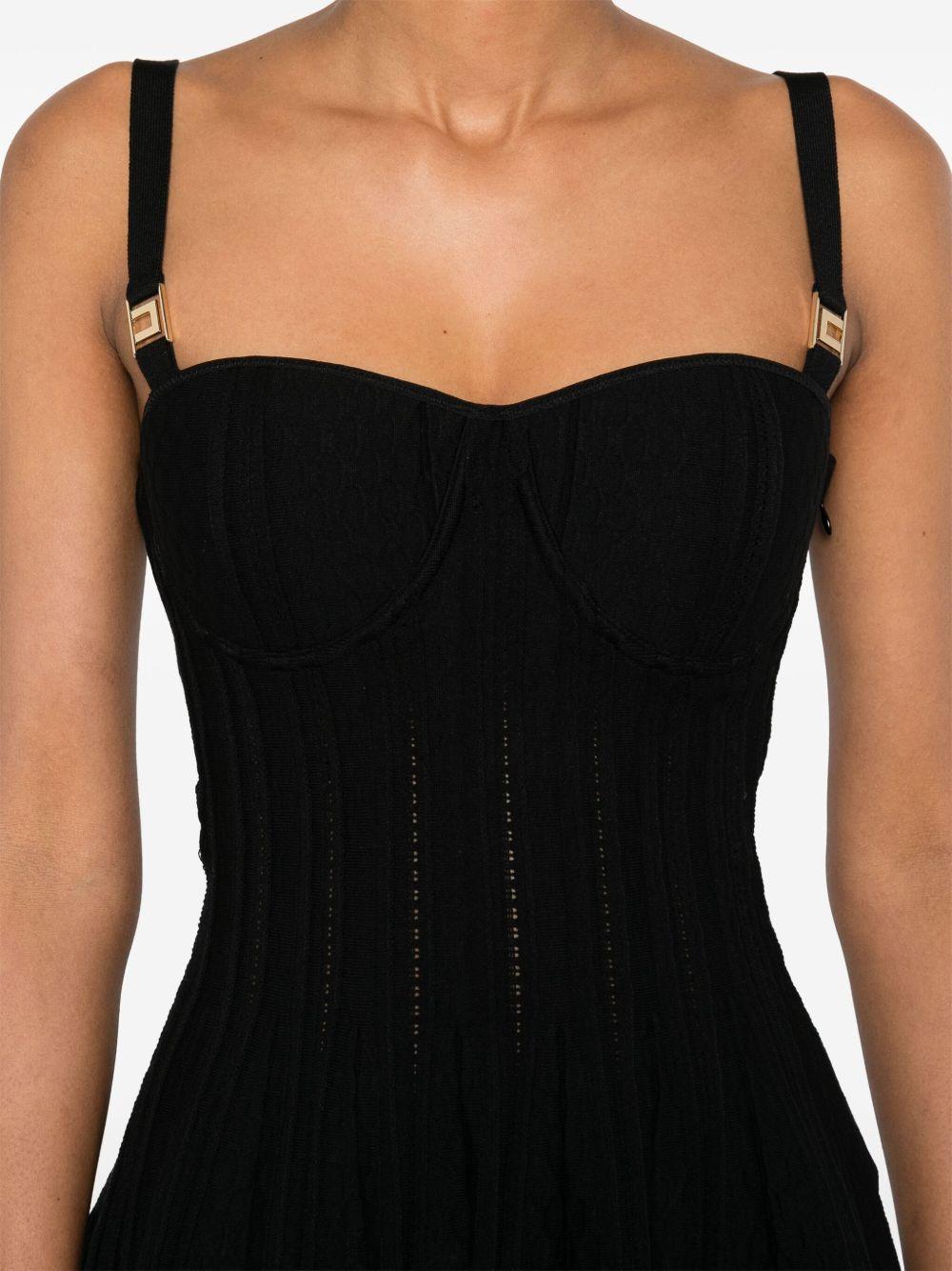 knitted pleated dress Product Image
