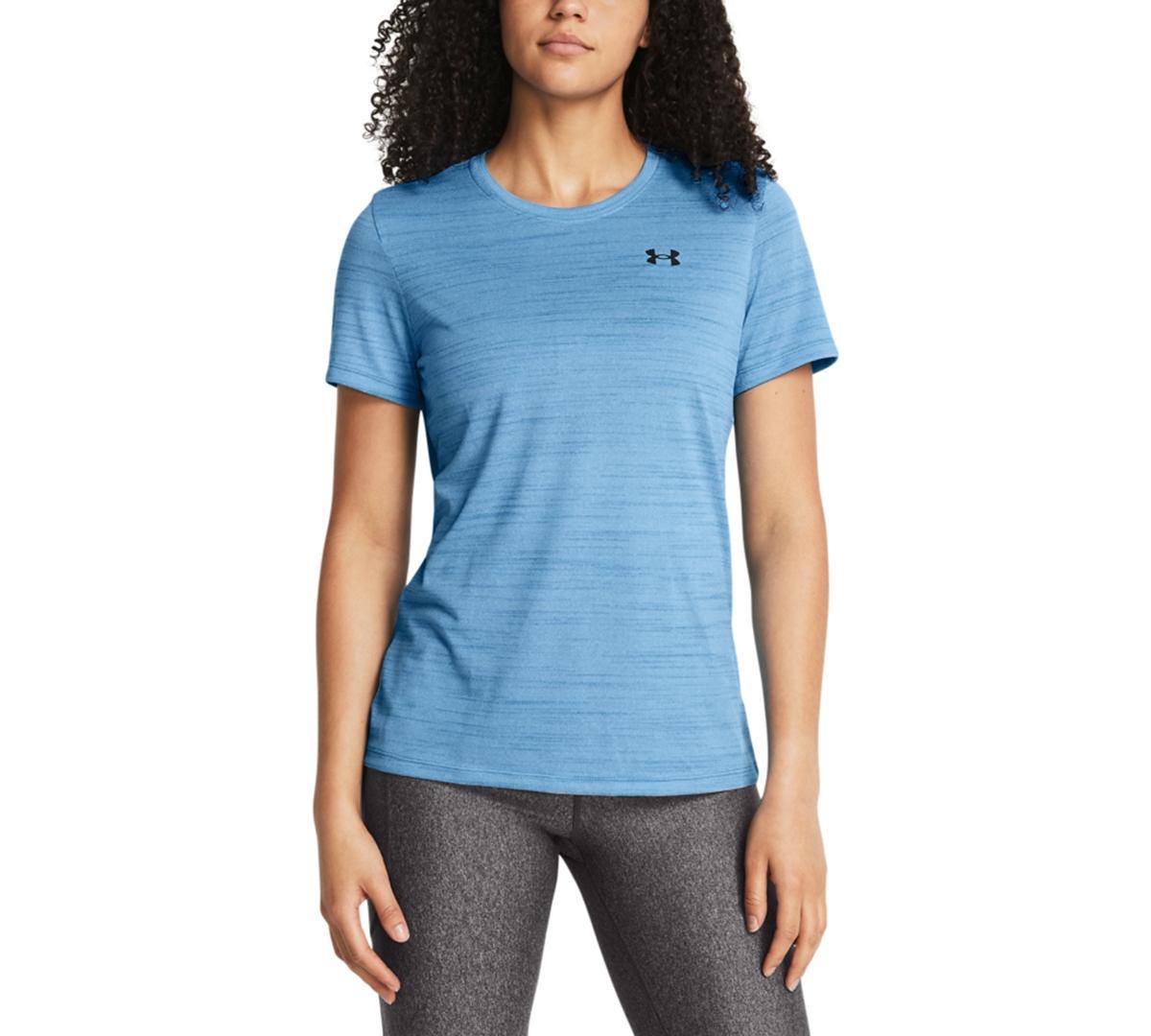 Under Armour Womens Ua Tech Tiger Short-Sleeve Tee - Black Product Image