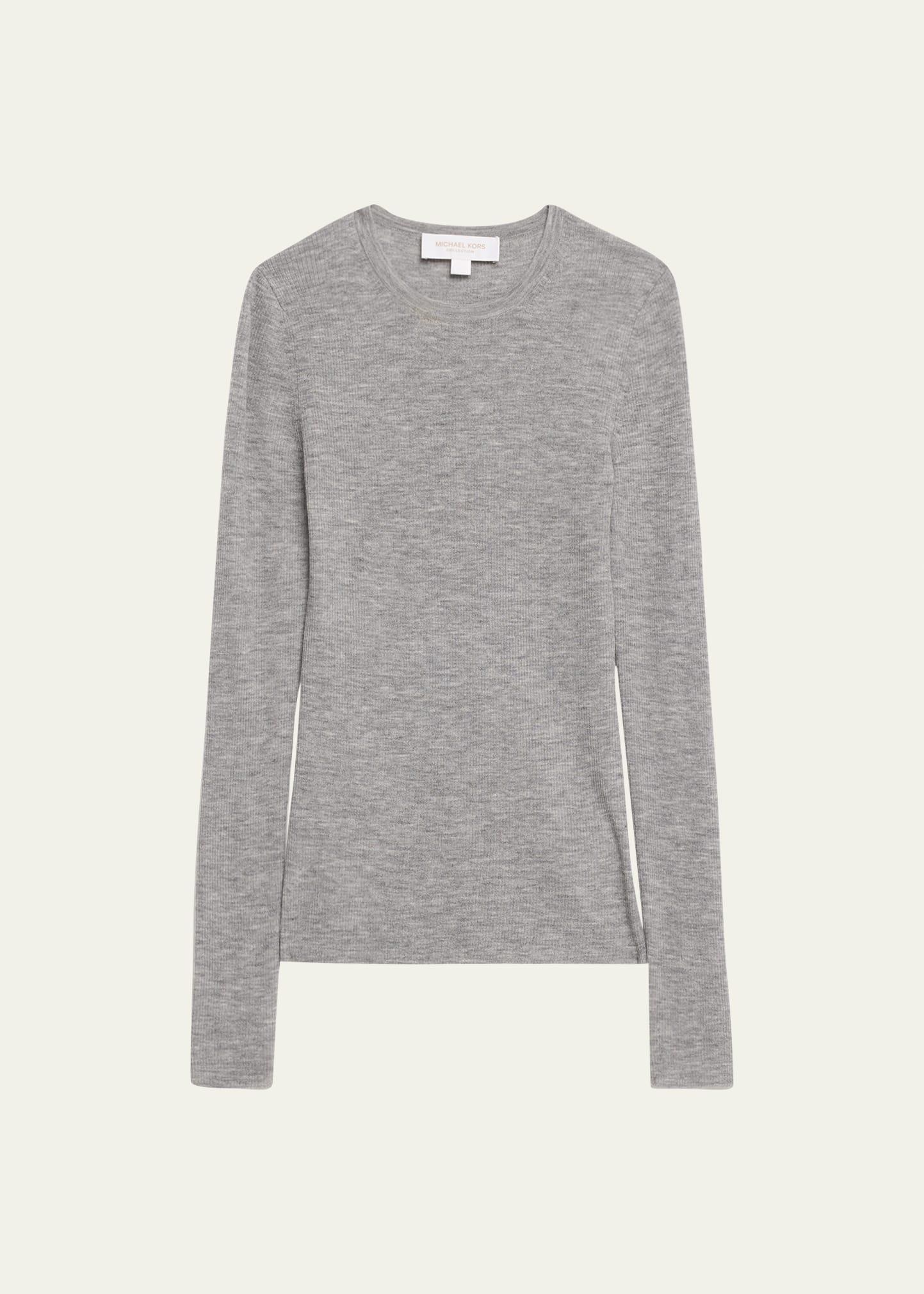 Michael Kors Collection Cashmere Hutton Rib Top Product Image