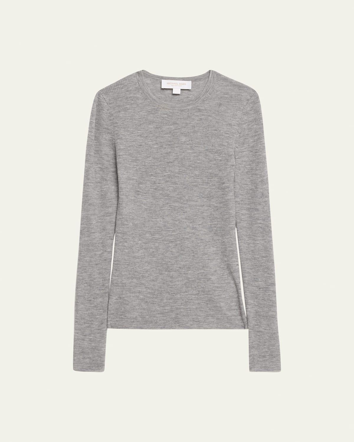 Michael Kors Collection Cashmere Hutton Rib Top Product Image