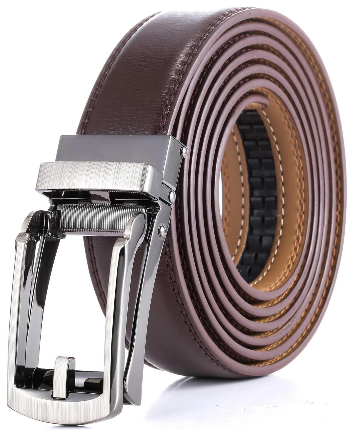 Mens Bristle Leather Linxx Ratchet Belt Product Image