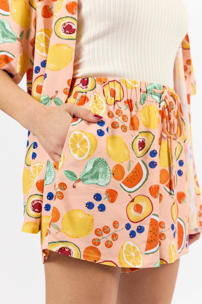 Home Grown Fruit Icon Print Two Piece Set SALE Product Image