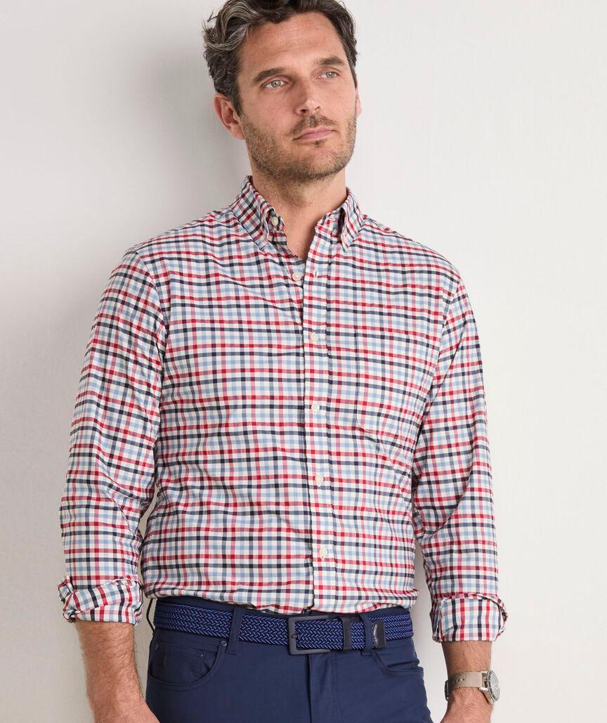 Tattersall Performance Cotton Shirt Product Image