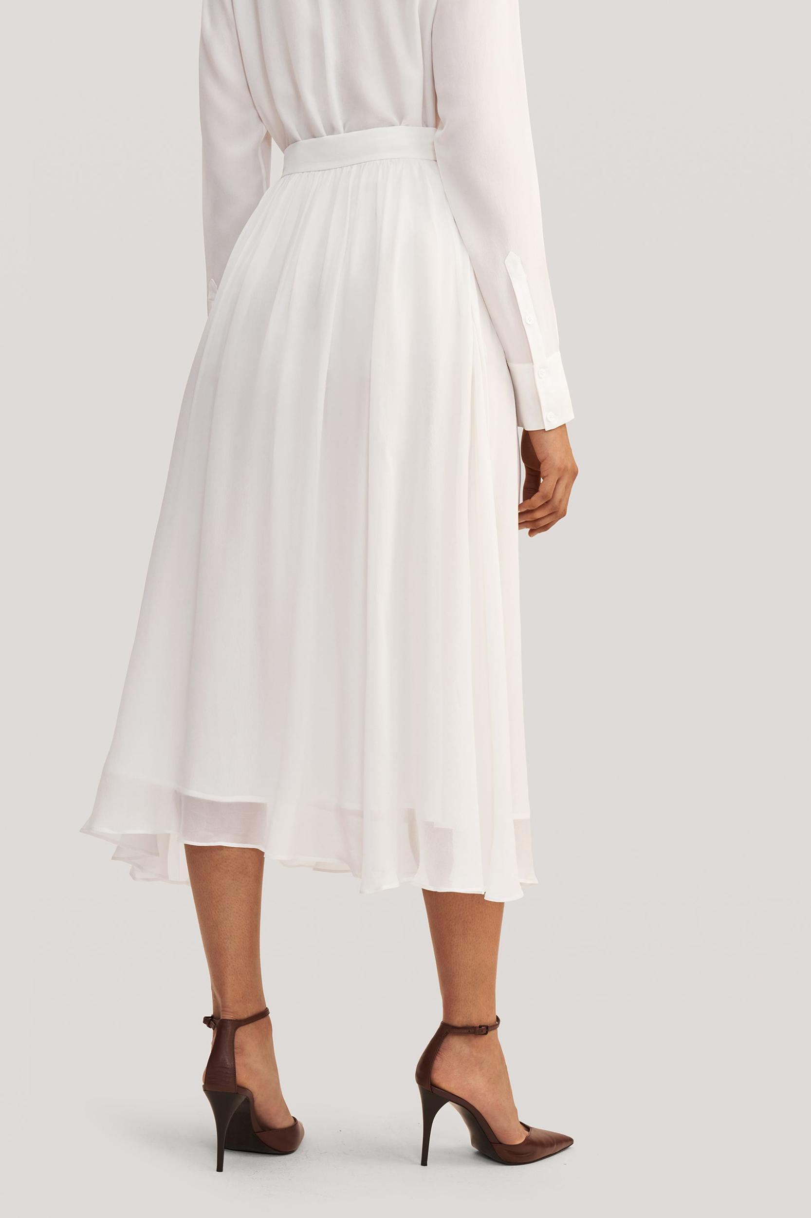 Double-layer Silk Tulle Skirt Product Image