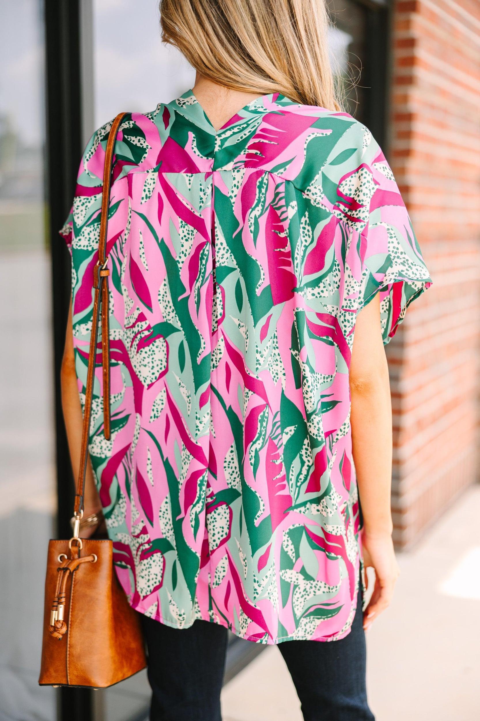 All For You Forest Printed Blouse Female Product Image