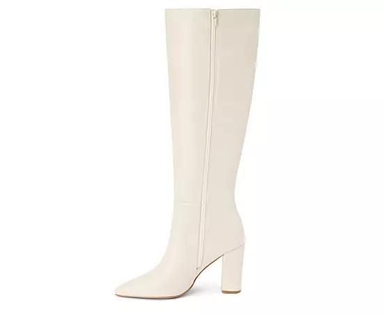 Beach by Matisse Faithfull Women's Knee-High Boots, Size: 6, Ivory Product Image