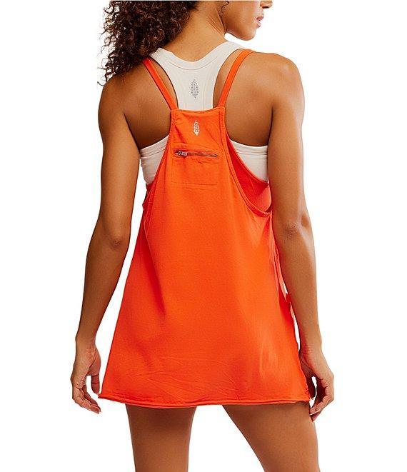 FP Movement Hot Shot V-Neck Sleeveless Patch Pocket Mini Dress Product Image