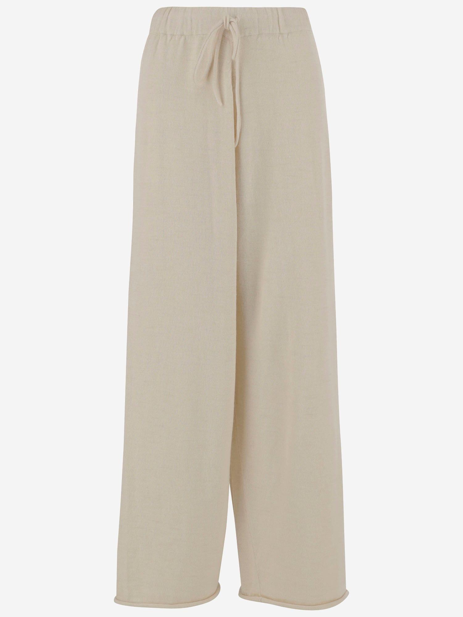 LAUREN MANOOGIAN Super Fine Pants In Ivory Product Image