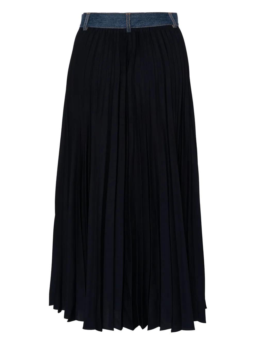 pleated midi skirt Product Image