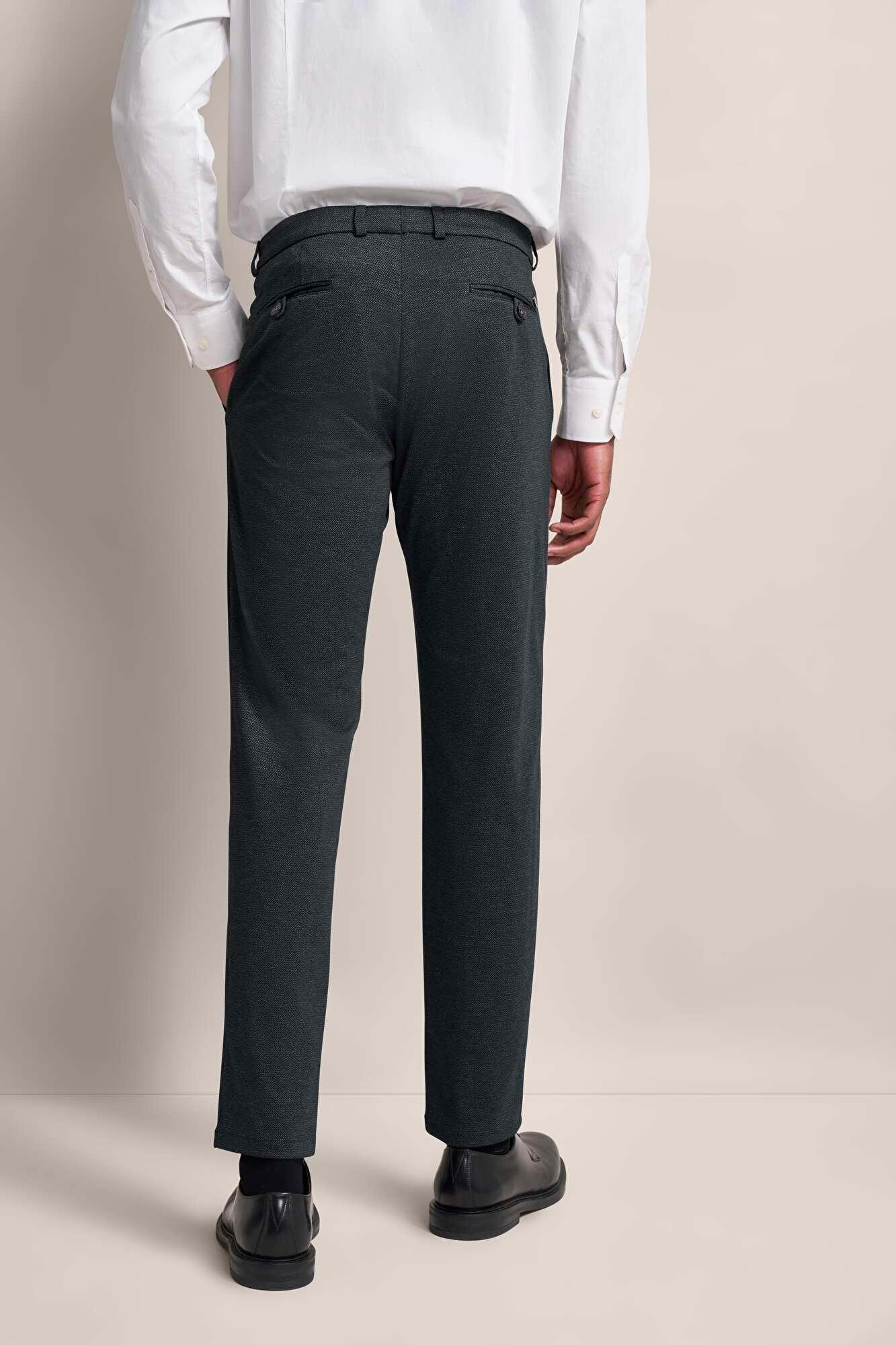 Bugatti Chinos with Modern cut in Dark Grey Product Image
