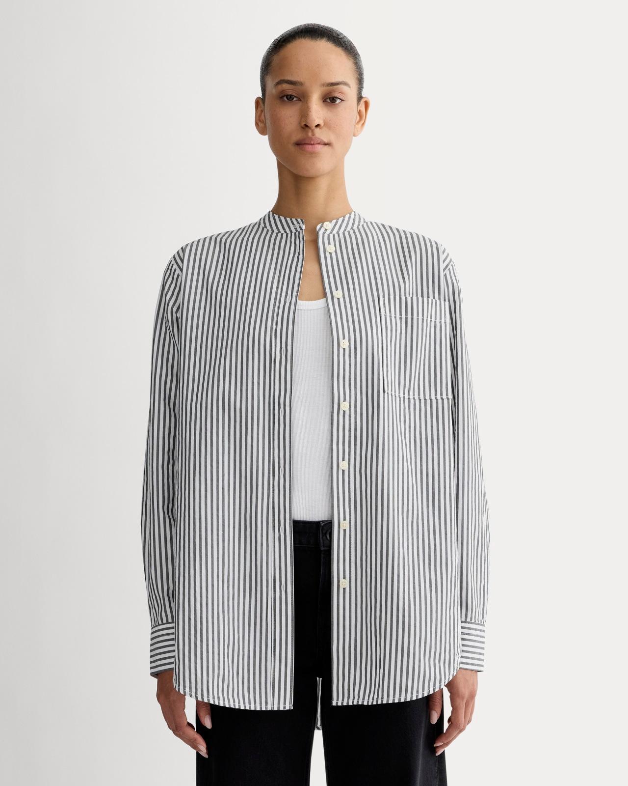The Oversized Shirt in Ultrasoft Cotton Product Image