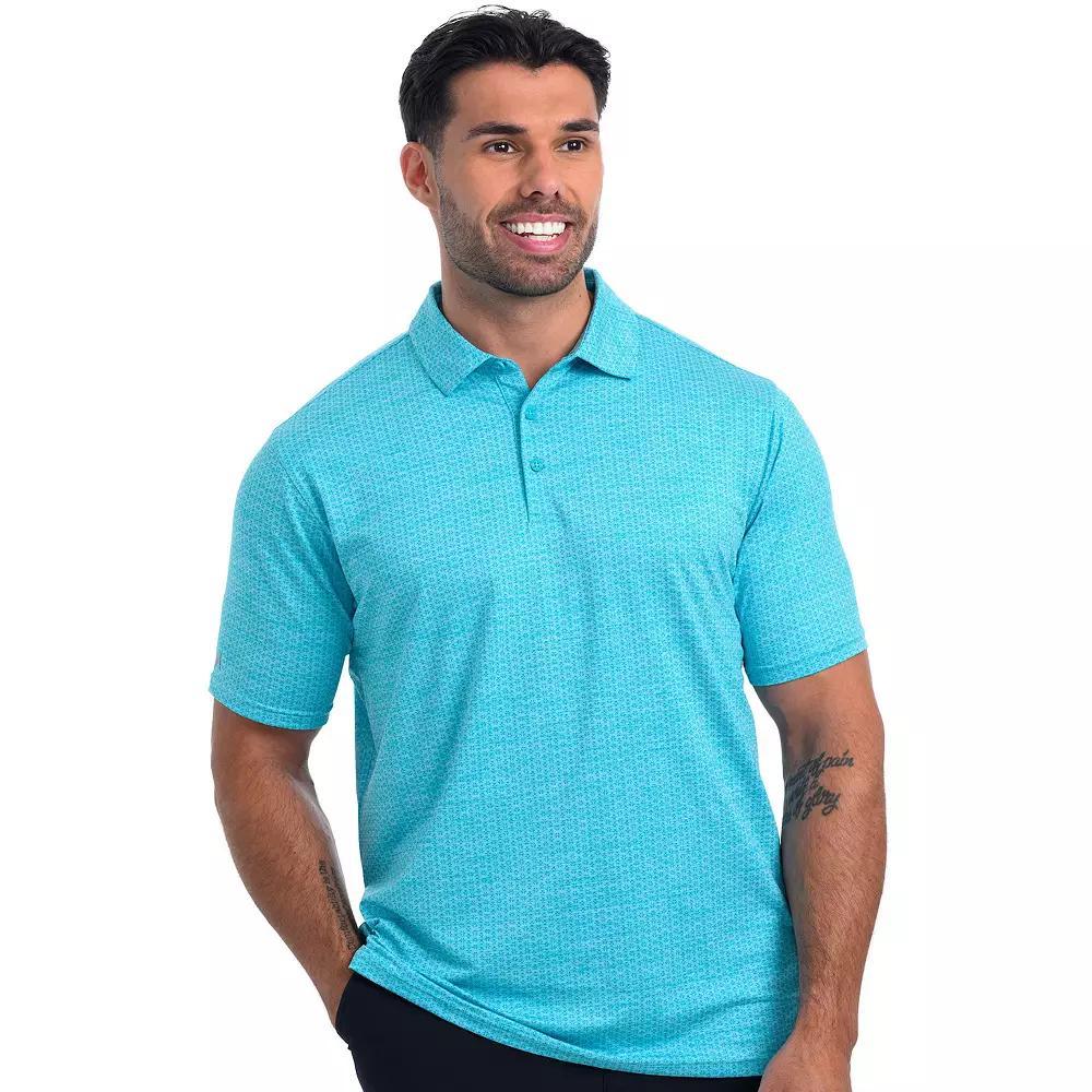 Men's Antigua Sleet Polo, Size: XL, Scuba Blue Grey Product Image