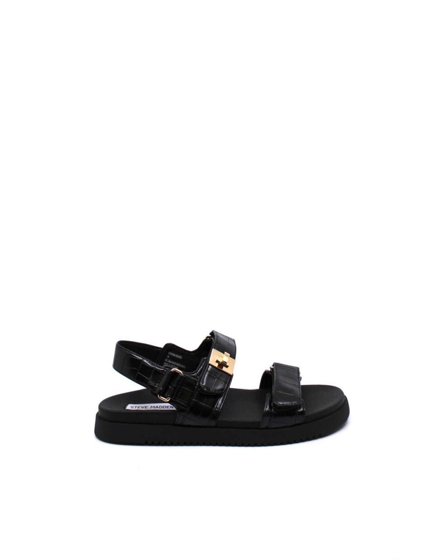 Steve Madden Mona Black Croco Product Image