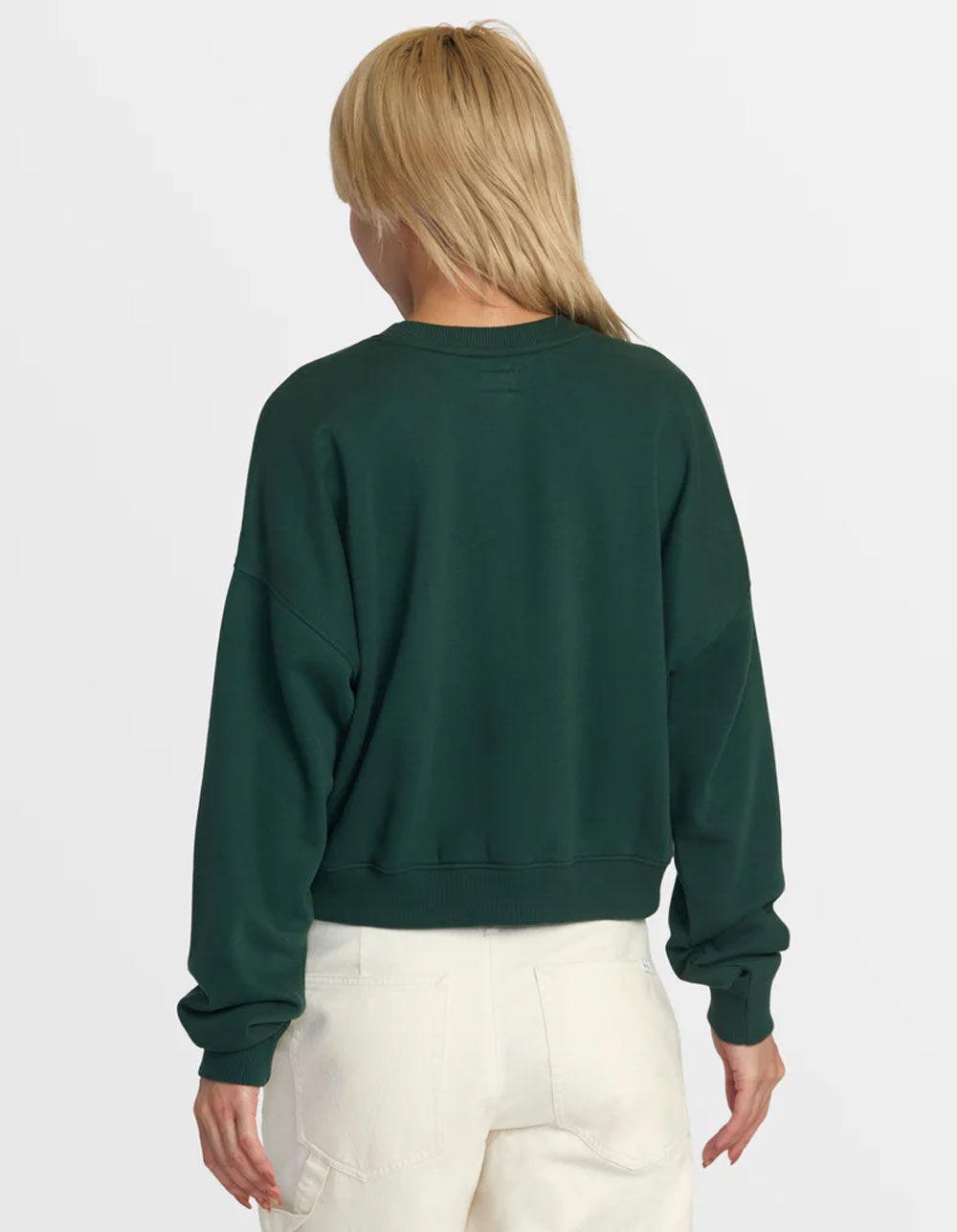 RVCA Ivy League Womens Crewneck Sweatshirt Product Image
