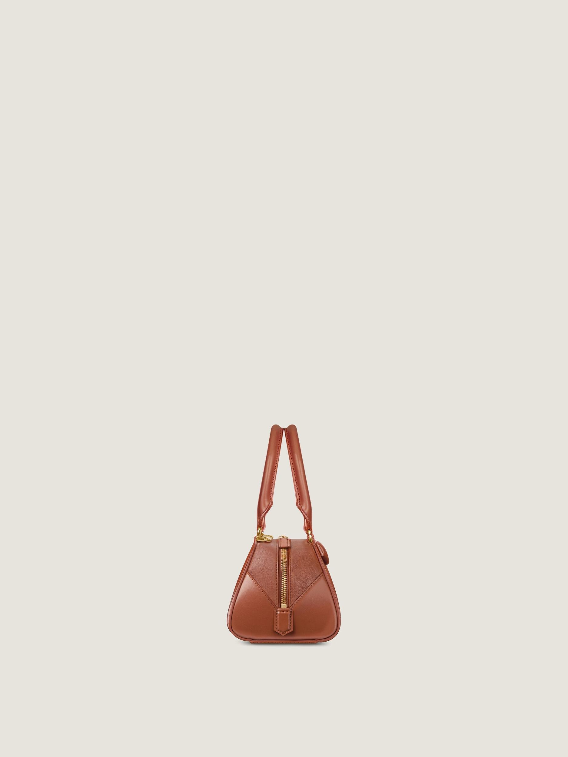 Mini Antigona East-West bag in Box leather Product Image