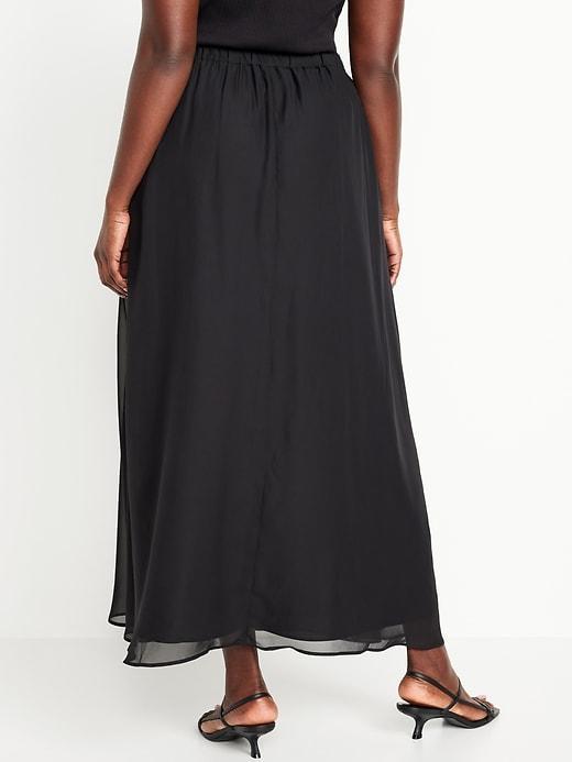 Chiffon Maxi Skirt Product Image