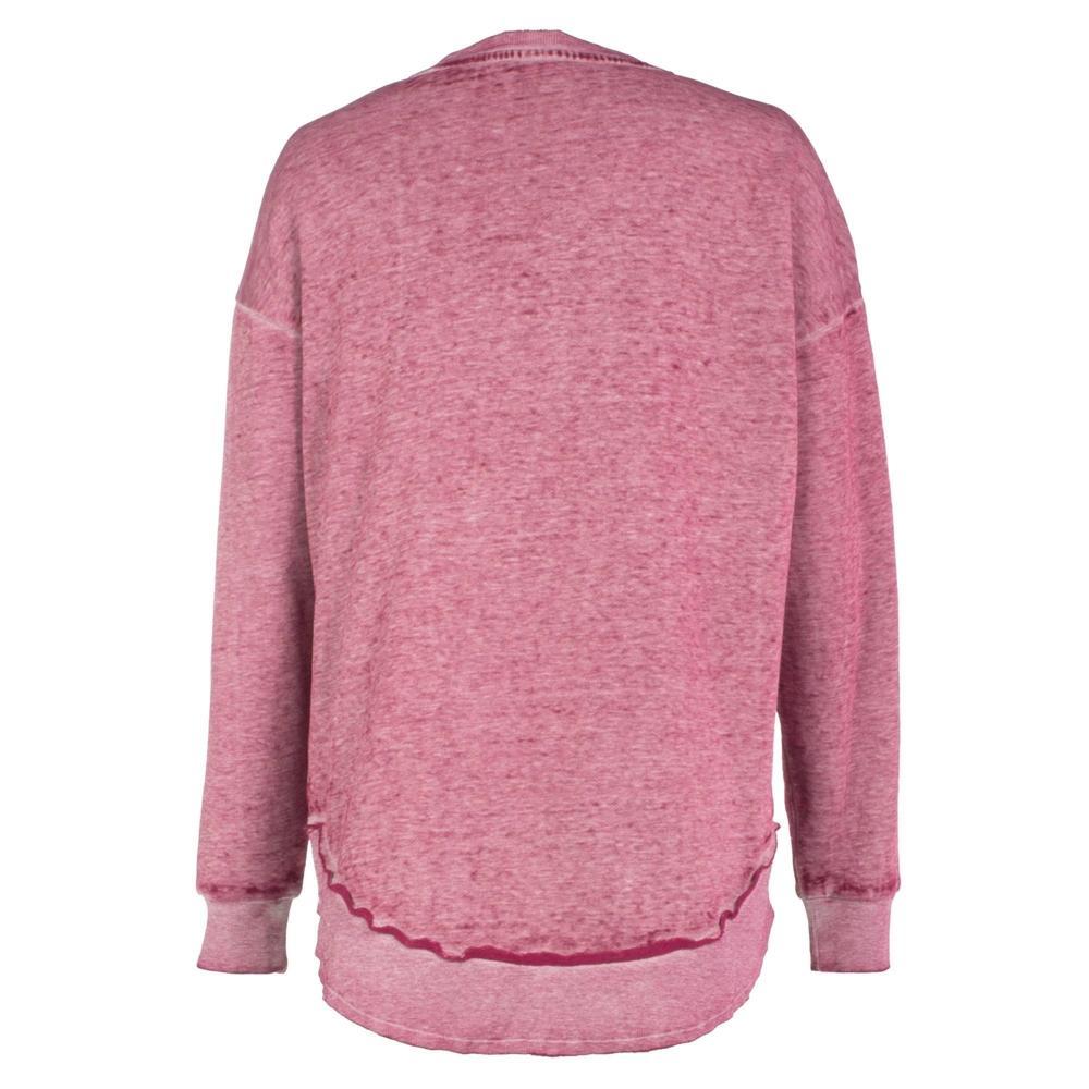 NBA Chicago Bulls Womens Burnout Crew Neck Fleece Sweatshirt Product Image