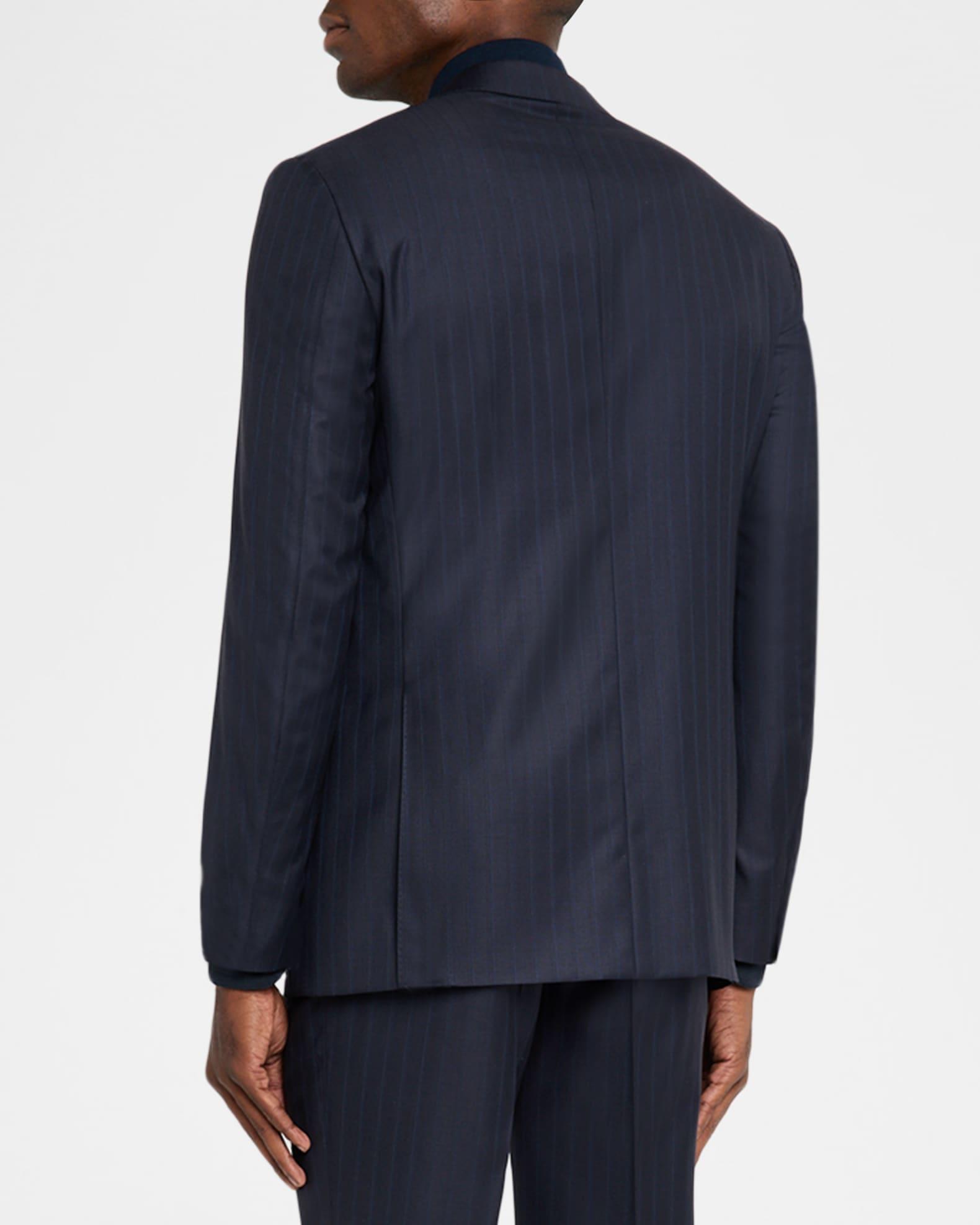 Men's Tonal Stripe Wool Stretch Sport Coat Product Image
