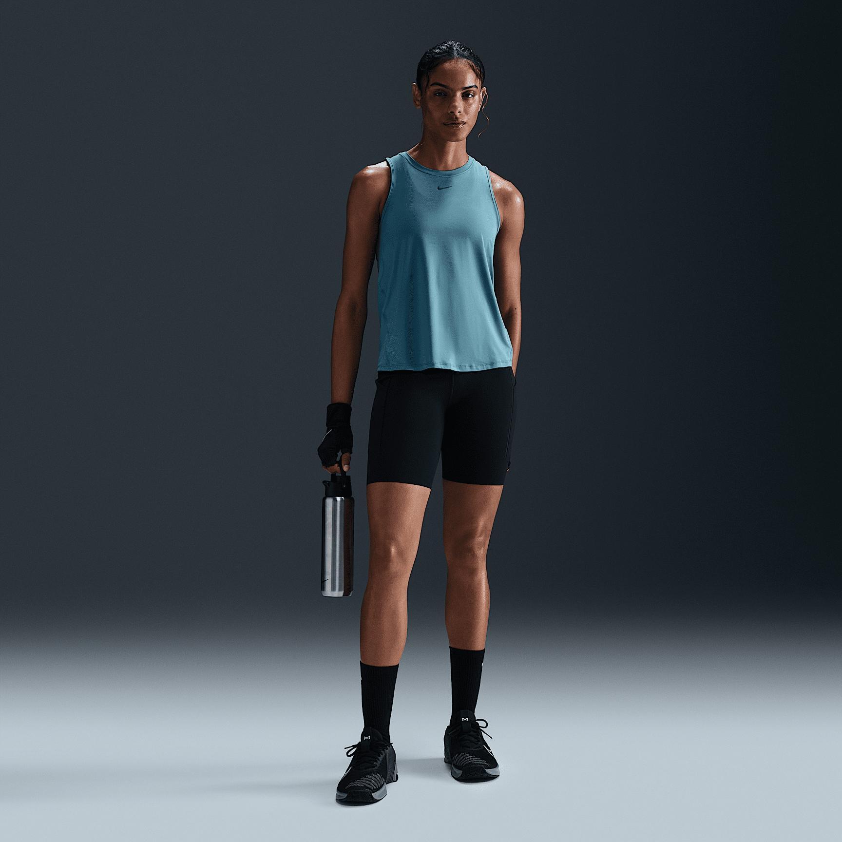 Nike Womens One Classic Dri-FIT Cropped Tank Top Product Image