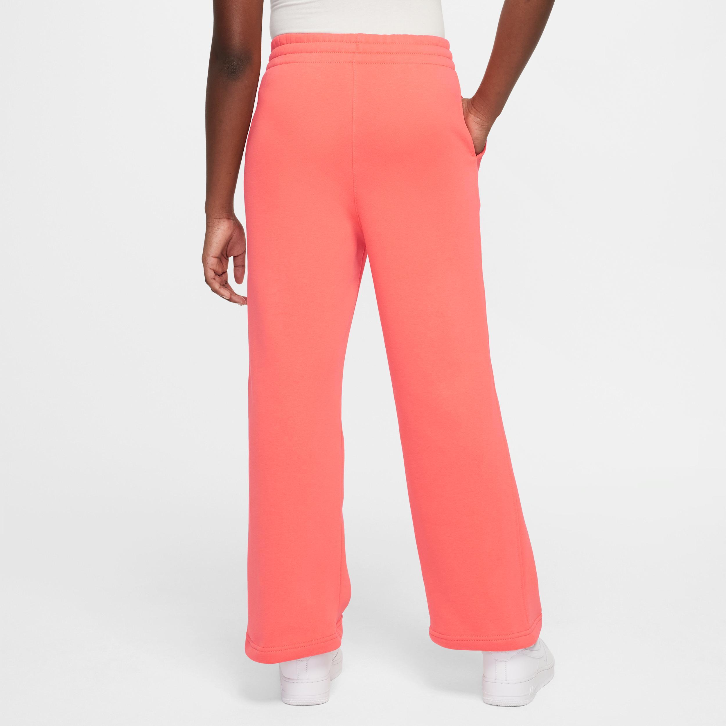 Womens Nike Sportswear Club Fleece Girls Wide-Leg Pants Product Image