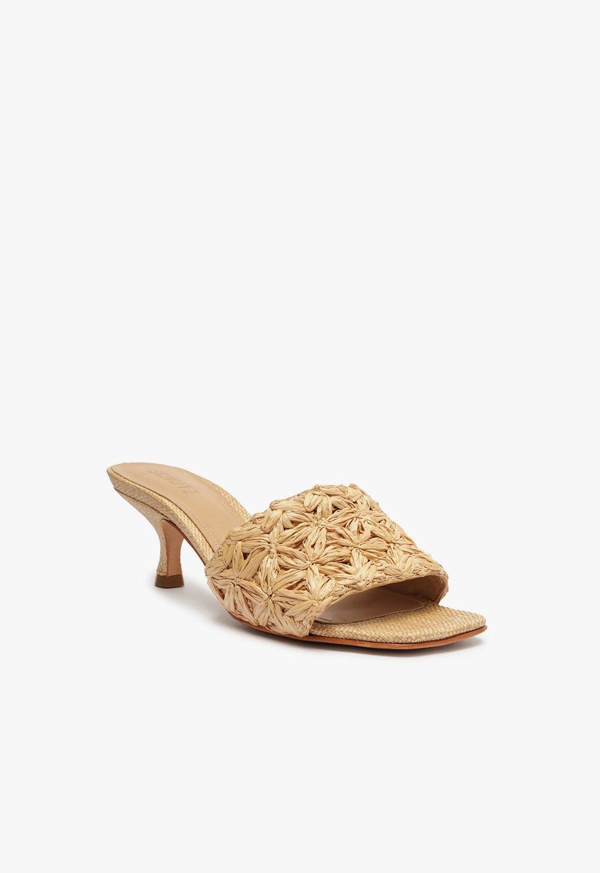 Dethalia Straw Raffia Sandal Product Image