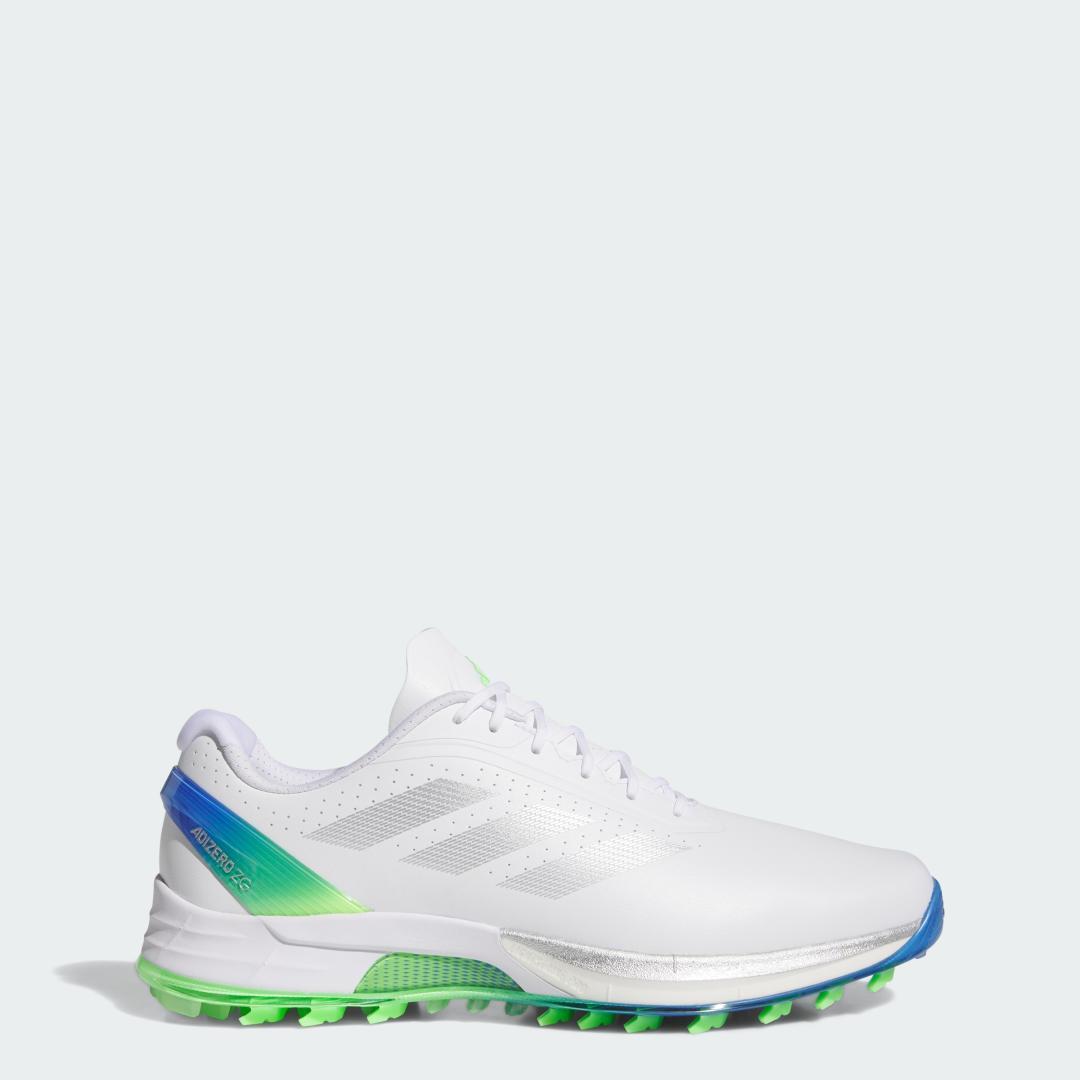 adidas Adizero ZG Spikeless Golf Shoes Cloud White 7 Mens Product Image