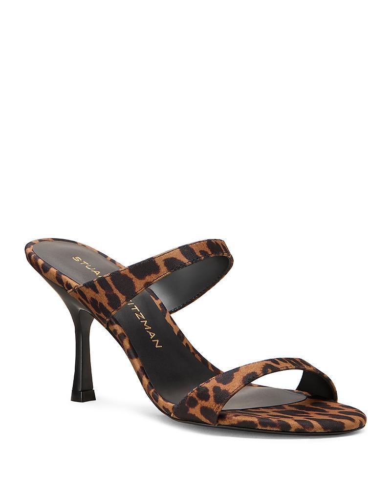 Womens Nudist 85MM Leopard-Printed Sandals Product Image