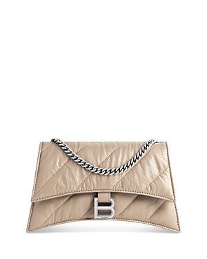 Womens Crush XS Chain Bag Metallized Quilted Product Image