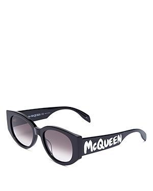 Womens Graffiti 54MM Oval Sunglasses Product Image