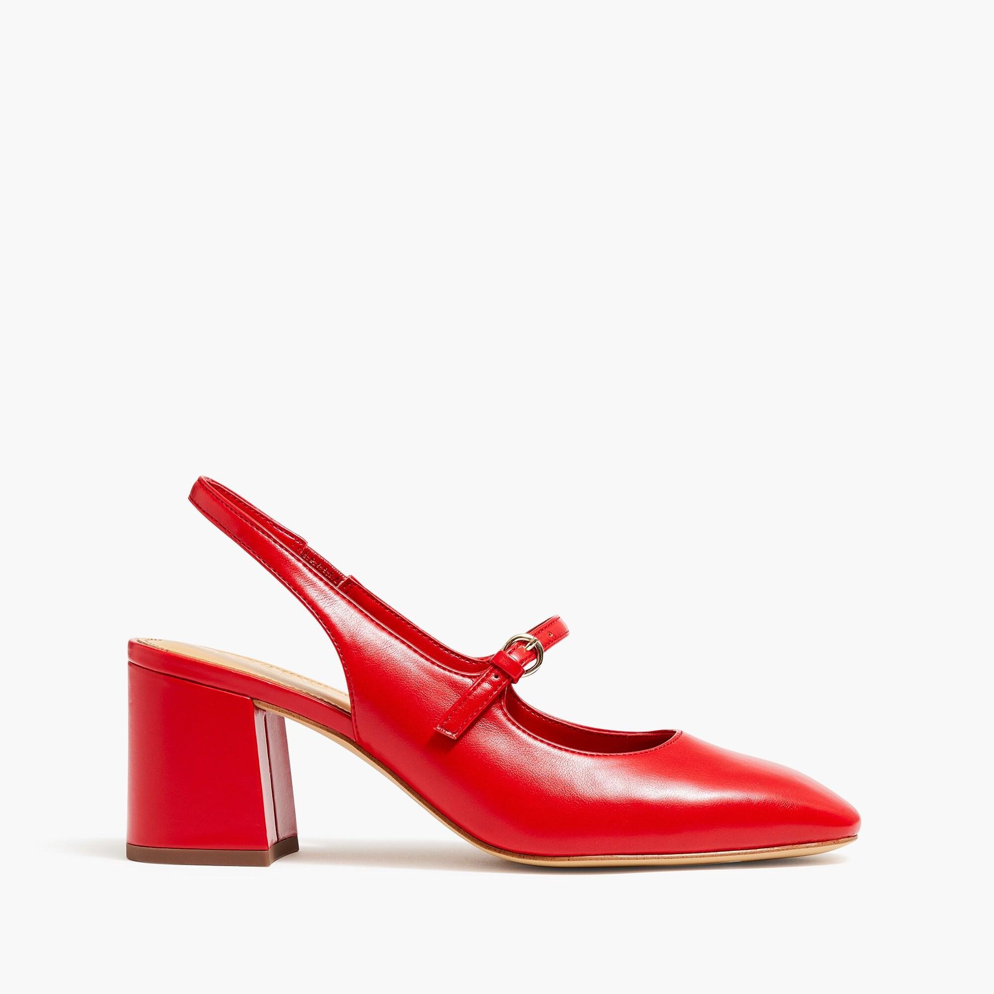 Mary Jane slingback heels Product Image