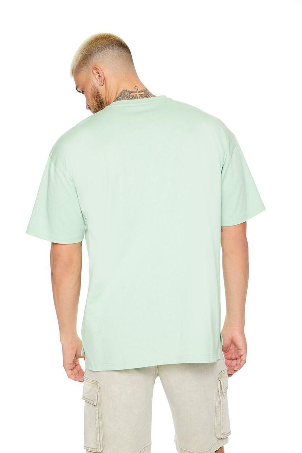 Cotton High-Low Crew Tee | Forever 21 Product Image