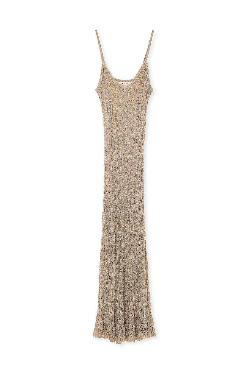 Back Detail Knitted Maxi Dress Product Image