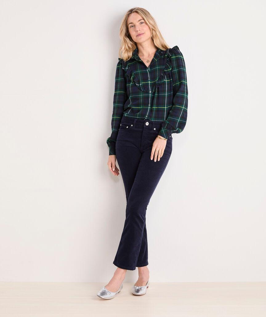 Wool-Blend Ruffle Top Product Image