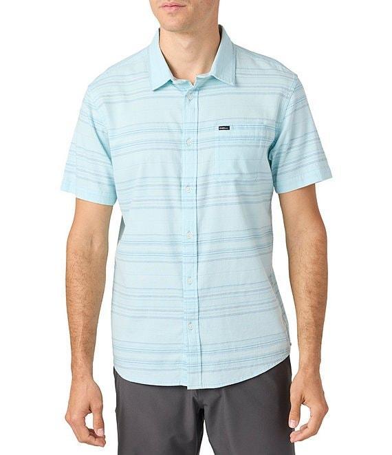 O'Neill Seafaring Stripe Short Sleeve Woven Shirt Product Image