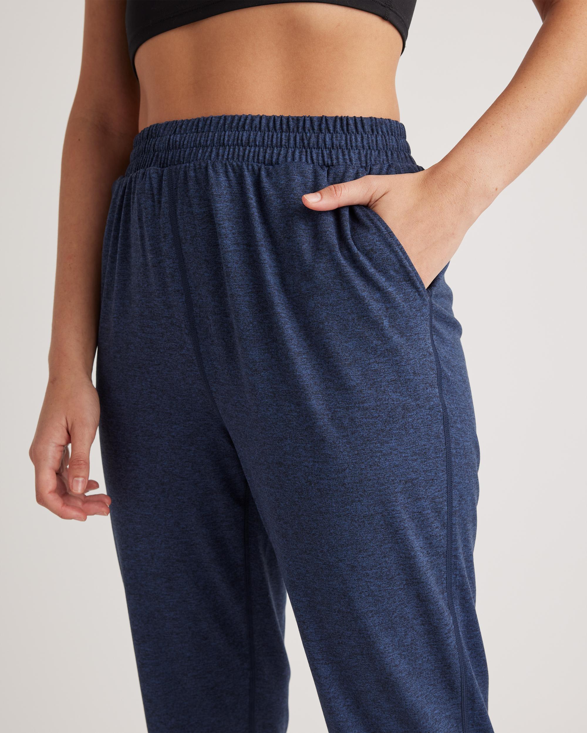 Quince | Women's Flowknit High-Rise Boyfriend Jogger Recycled Polyester / Spandex Product Image