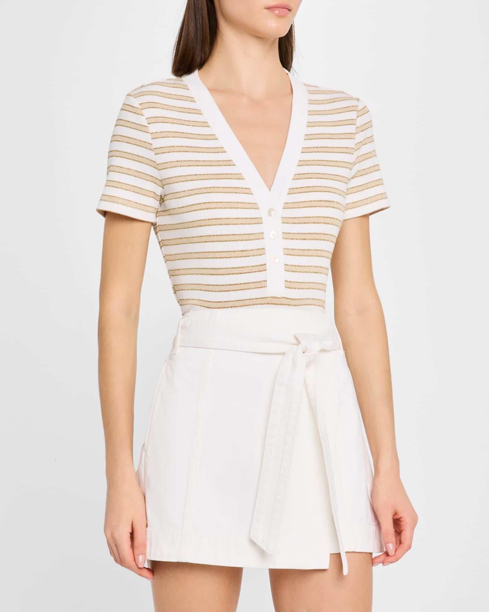 Dekalb Stripe Short-Sleeve Top  Product Image