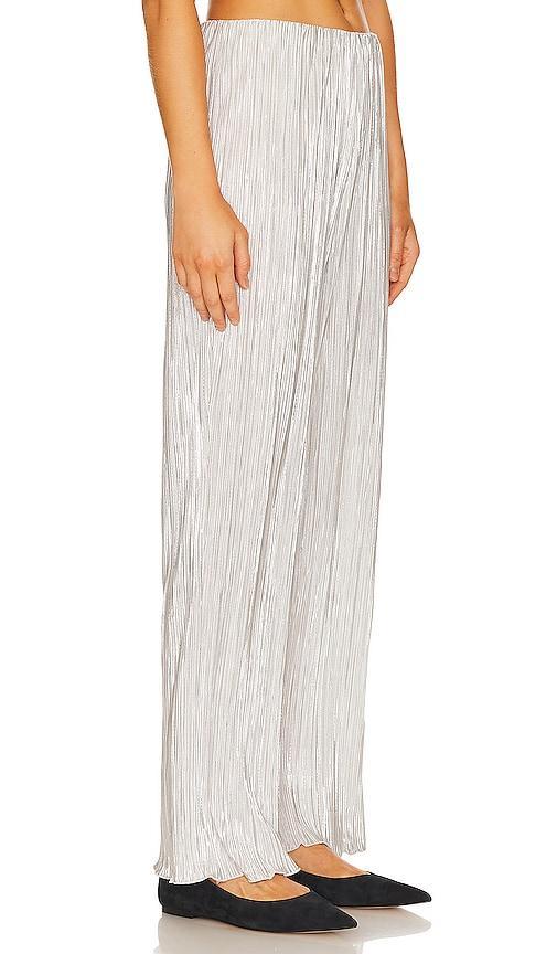 Womens Rowan Pliss Straight-Leg Pants Product Image