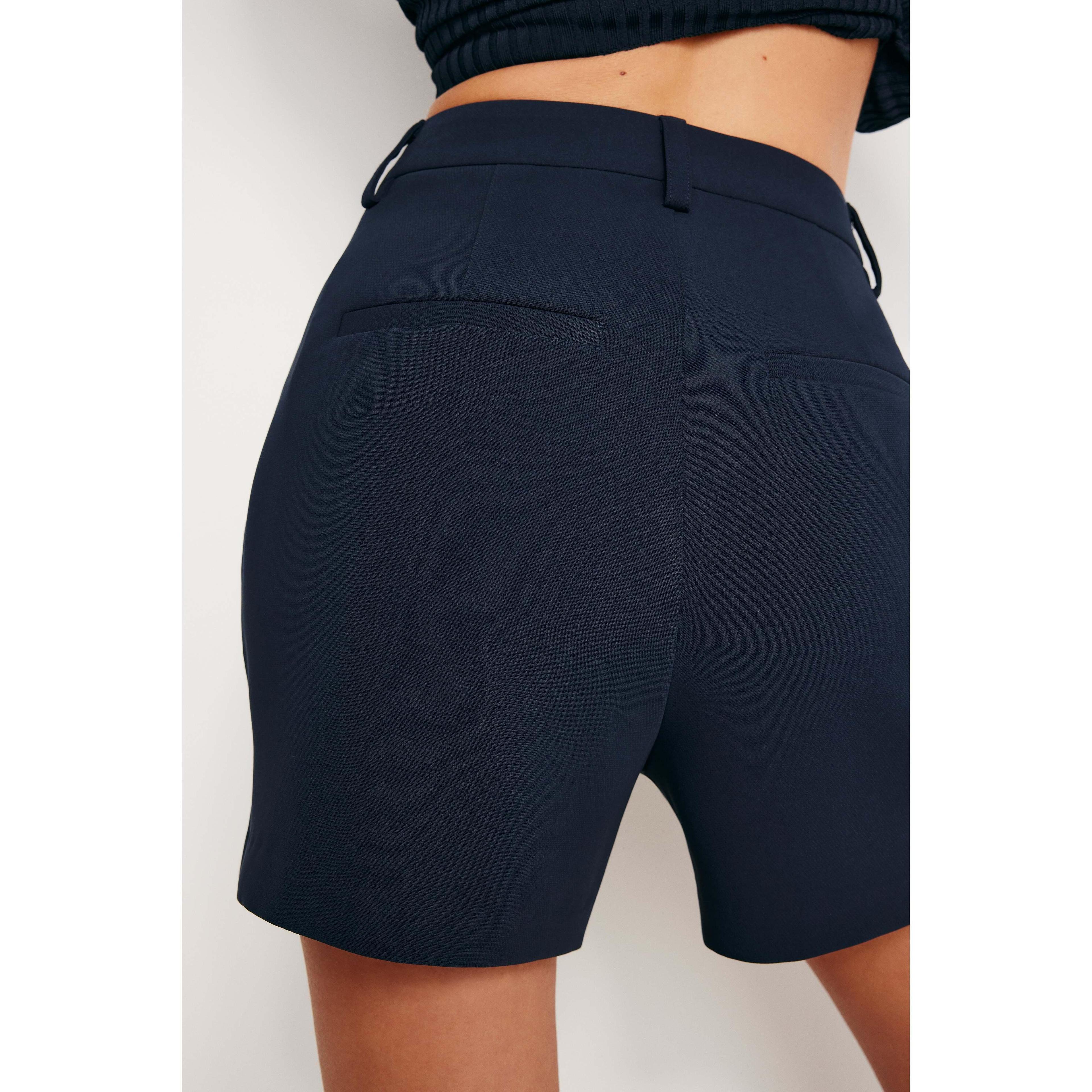 Womens Luxe Suiting Tailored Shorts Product Image