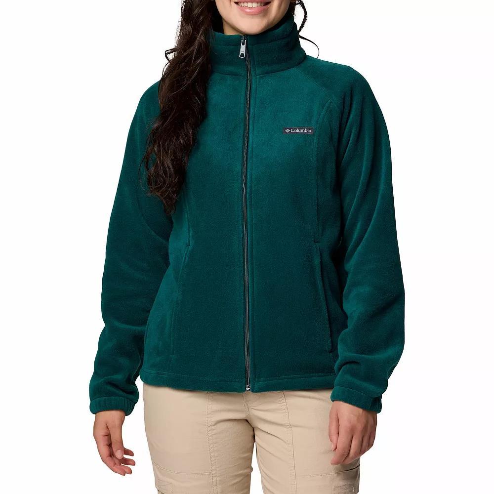 Womens Columbia Benton Springs Zip-Front Fleece Jacket Columbia Blue Product Image